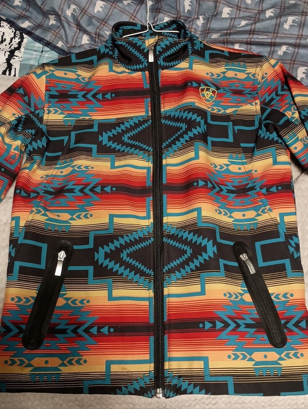 Kids' Southwestern Print Zip Jacket - Multicolor